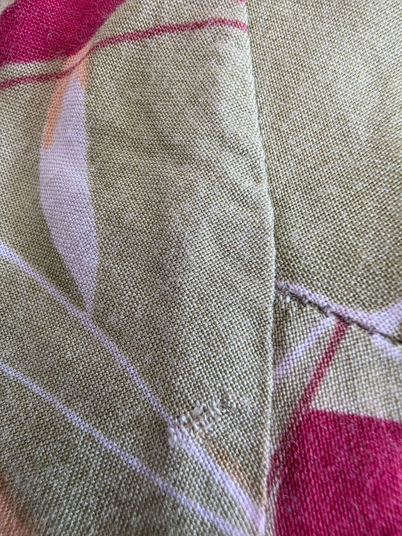 Vestido longo com estampa tropical vintage dos anos 90 tamanho 34/36 – photo 7